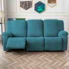 Waterproof Non-slip Leaf Jacquard Stretch Recliner Sofa Cover Protection
