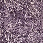 Fishing Toile De Alsace 1815 Antique French Quilted Textile Purple Fishing The 