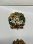 Rare Disneyland Hong Kong A Magical Christmas 2005 Enamel Pin Set Of 3 Mickey
