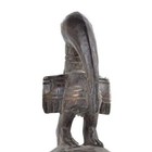 Senufo Figural Wine Ladle On Custom Stand C  te D ivoire
