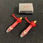Taruya 01-m Record Cartridge Red Needle 2pcs Set With Bonus Spare Needle Extra