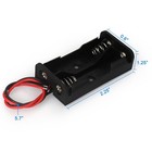Vweicyy 4pack 2 Aa Battery Holder Housing With Leads 4pcs 2 X 1 5v Aa    