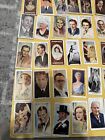 10 X Celebs famous film radio Cigarette tobacco Cards Random Lot 1920   s-30   s