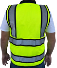 Super Duty Mesh High Visibility Safety Vest  Ansi  Isea 107-2020 Class 3  Type R