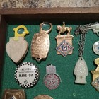 Vintage Tom Mix Straight Shooter Pins And Toys
