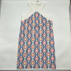 Trina Turk Triton Size 6 Dress Gulfstream Floral Print Halter Neck Sheath Dress