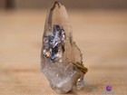 Hiddenite Quartz Raw Crystal Tessin W Mica - Gift  Home Decor  Raw Stones  40716