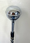 Si - Drum Major s Mace stave Sliver With Black Cord