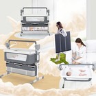 Bassinet Rocking Bassin For Baby Newborn Bedside Sleeper Portable Travel Cribs