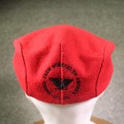 Vintage United Farm Workers Ufw Labor Hat Flat Cap Red Wool Cesar Chavez  L xl