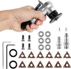 Mini Pneumatic Chamfering Machine 30000 Rpm Portable Air Beveling Machine With 1