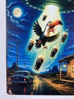 Guinness Beer Metal Sign - Guinness For Strength Alien Abduction