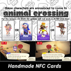 Splatoon Card -      Choose Any Character       - Custom Made Nfc Cards