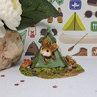 Wee Forest Folk Ms-16 Camping Out  green Tent 