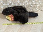New Folkmanis Beaver Puppet Plush Creature Realistic Animal Learning Toy W  Tag