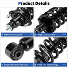 2pc Rear Struts Shocks W coil Spring For 2007-2011 Honda Cr-v 2 4l 1345688l