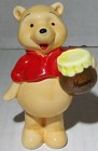 Vintage Disney Japan Winnie The Pooh  Figurine Mini Collectible Pooh Bear Hunny