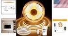 High Cri 2700k Warm White Cob Led Strip Light 32 8ft Dimmable Smart Control