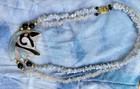 Lee Sands Mother Of Pearl Necklace Vintage