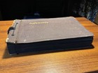 Antique Photo Album Book Scrapbook Vintage Ephemera Black White Photographs Life