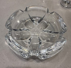 Heavy Glass Cigar Ashtray - Large