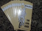 Nos Schwinn Stingray Krate 1970 Tire Care Guide Original Great Display Item New