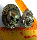 2- Willie G Harley License Plate Bolts Hd Collectible Old Motorcycle Memorabilia