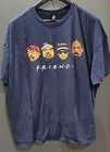 Friends Tupac Snoop Dogg Biggie Tee Shirt  Rappers Blue Graphic Shirt Sz 4xl