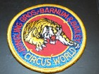 Vintage Florida Iron-on Patchs  Nasa Sea World Circus World 1980   s Lot Of 4
