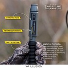 Extinguisher Deer Call By Illusion   Grunt Tube   Buck  Doe  Fawn Osfa  Gray 