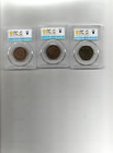 Lot Of 3 Large Cents 1856  1843 1831 Pcgs