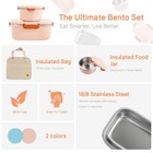 Bento Box  18 8 Stainless Steel Lunch Box  Stackable Pp5 Containers Bento Box   