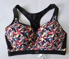 Victoria s Secret Sports Bra Size 36dd Vsx Sport Incredible Underwire Geo Print 