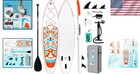 Durable Pvc Inflatable Paddleboard  Non-slip Comfort For Smooth Watersports