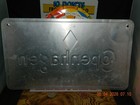 Copenhagen Snuff Original Tobacco Store Sign 1980s Prewarninglabel 12   x21    Metal
