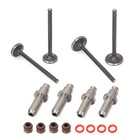 Intake Exhaust Valve Seal Guide Kit For 85-16 Honda Cb250 Rebel 250 Cmx250 Ca250