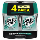Speed Stick Deodorant For Men  Regular  24 Hour Freshness - 3 Ounce  4 Pack 