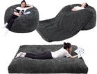 N v Convertible Giant Bean Bag Chairs From Bean Bag To Bed As Seen On Shark Tank