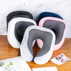 Memory Foam U-shaped Travel Pillow Neck Support Head Rest Car Plane Soft Cushion