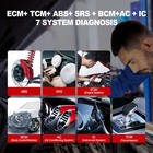 2024 Thinkscan Plus S7 Car Obd2 Scanner Auto Diagnostic Tool Abs Srs Bcm Ic Ac