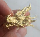 Chinese Bronze Copper Statue Hand Carved Dragon      80209