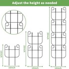 2 Pack Trellis For Climbing Plants Indoor  Expandable Small Metal Trellis 
