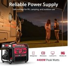 Powersmart 4400-watt Gas Powered Inverter Generator For Outdoor And Home Use  Ep