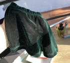 Gk Elite Child Small S Forest Green Velvet Velour Gymnastics Cheer Shorts