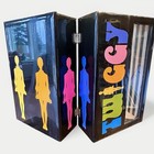 Franklin Mint Mod Wardrobe Trunk Case Twiggy Doll   ltd  Edition  Hangers Drawer