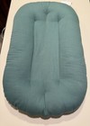 Snuggle Me Organic Infant Lounger  Sage Green  Used  Great Condition  No Stains 