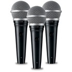 Shure Pga48 3-pack Mic And Stand Kit