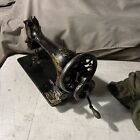 Antique 1906 Singer Sewing Machine Rare Model 27k W hand Crank Missing Parts