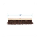 Boardwalk 20118 18 In  Brush 3 25 In  Natural Palmyra Bristles Brush Head New