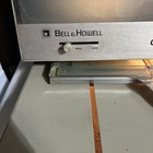 Vintage 1mbell   Howell Siii Dual Lens Dual Plate Microfiche Reader Tested Good 